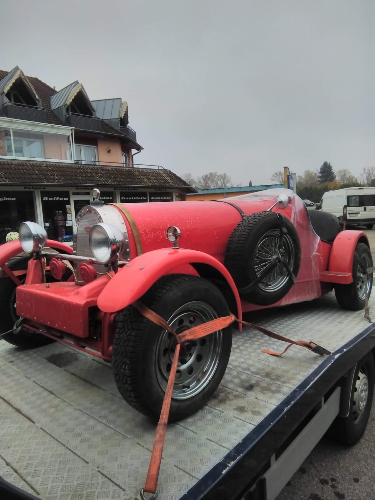 Transport von Frankreich
